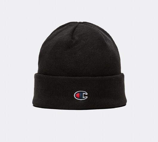champion logo beanie