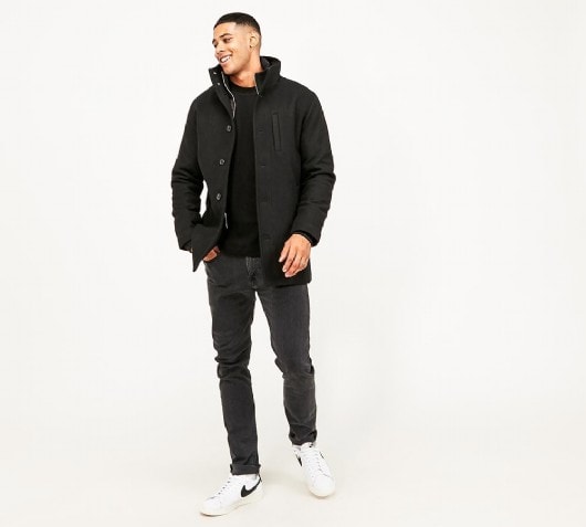 jack jones freddy wool jacket