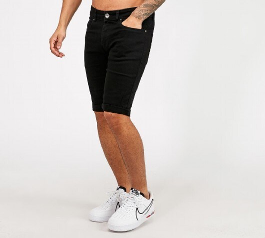 APT Jeans Geno Clean Skinny Denim Short 