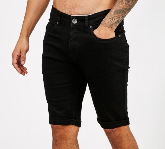 APT Jeans Geno Clean Skinny Denim Short 