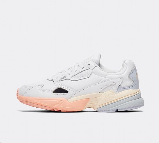 adidas falcon beige pink