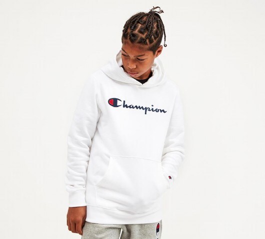 white champion hoodie junior