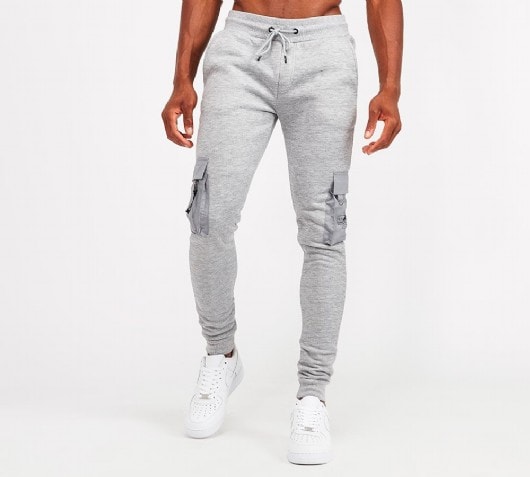 Brave Soul Cargo Jog Pant | Grey | Footasylum