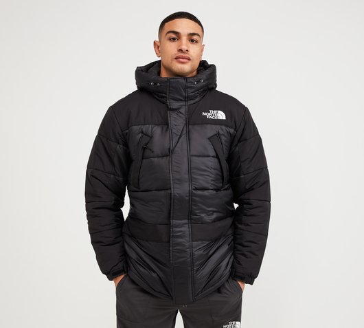 The North Face Himalayan Insulated Parka Jacket | Black / White ...