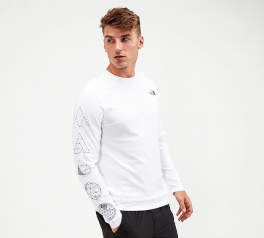 Image of Geodome Graphic Long Sleeve T-Shirt