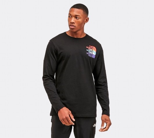 Image of RGB Prism Logo Long Sleeve T-Shirt
