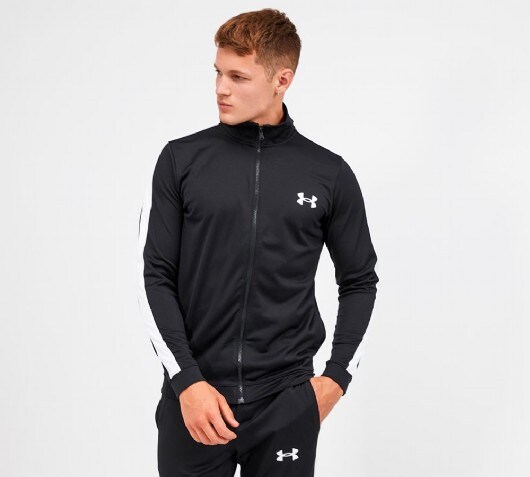 Under Armour Poly Tracksuit Black / | Footasylum