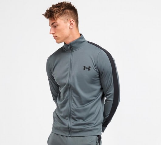 under armour tracksuit mens grey