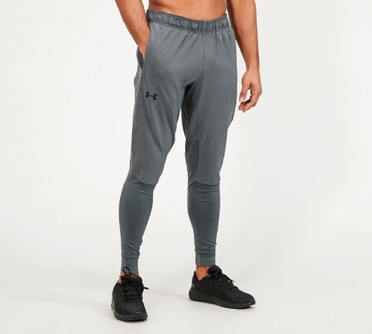 Under Armour Hybrid Woven Pant | Pitch Grey | Footasylum