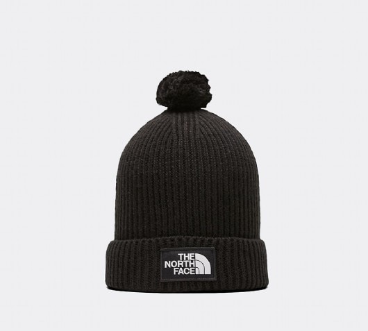 The North Face - Box Logo Pom Beanie Hat