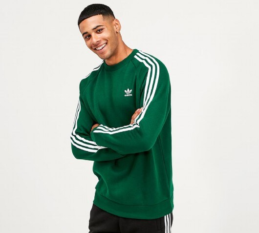 green sweatshirt adidas