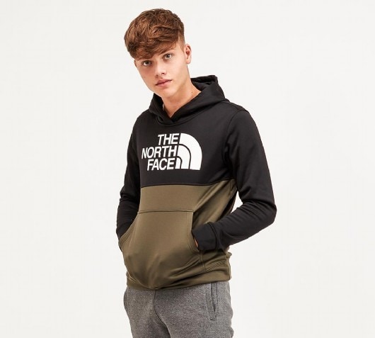 the north face surgent overhead hooded top