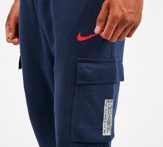 blue nike cargo joggers