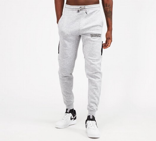 Hoodrich OG Panel V2 Fleece Jog Pant | Grey | Footasylum