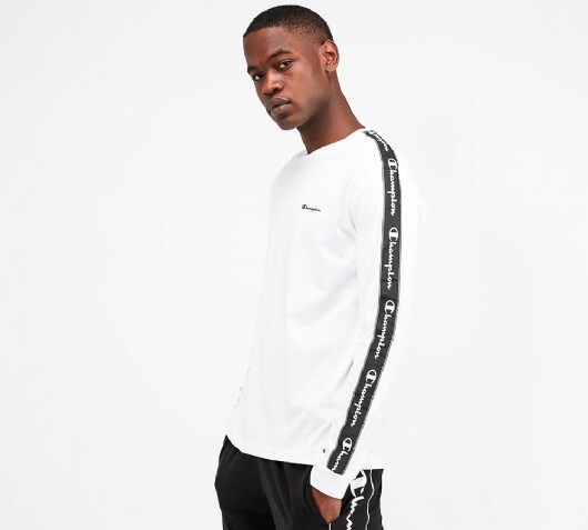 long sleeve champion shirt white