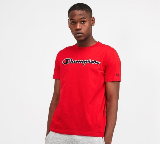 champion t shirt red