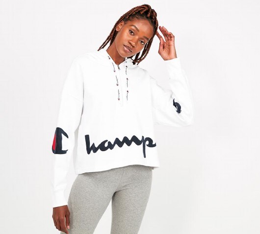 champion women's hooded sweatshirts