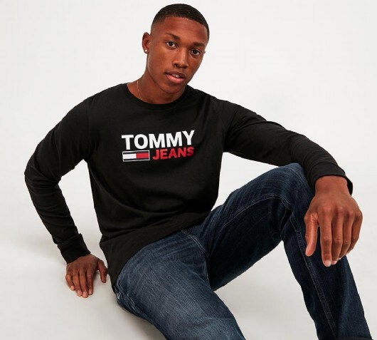 tommy jeans ringer long sleeve
