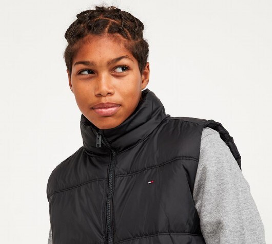 tommy hilfiger body warmer junior
