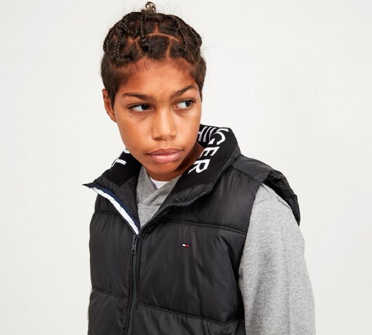 tommy hilfiger body warmer junior
