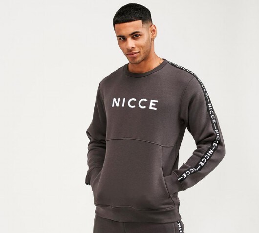 nicce sweatshirt grey