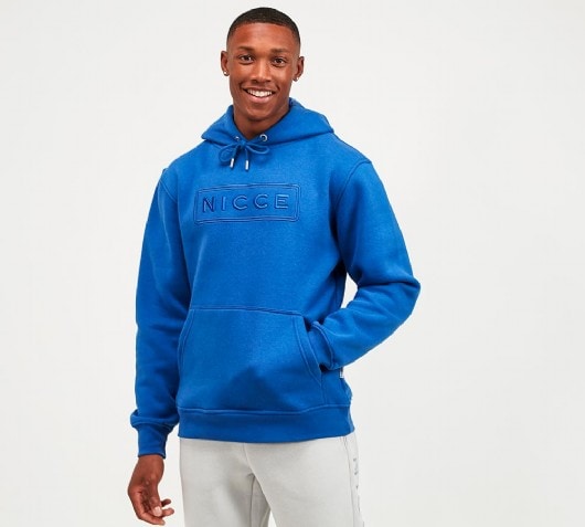 nicce blue hoodie