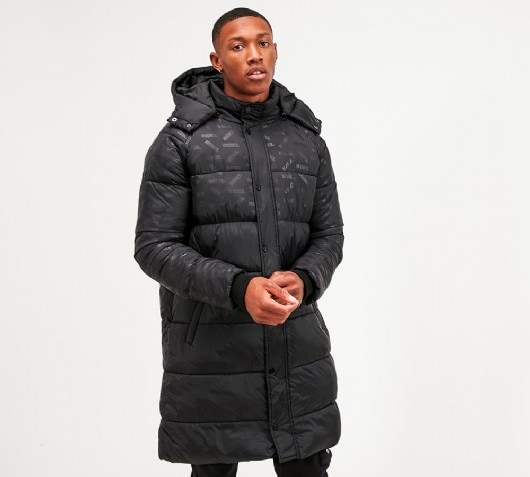 Hoodrich Og Longline Jacket Black Footasylum