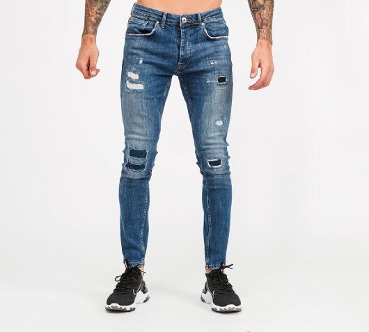 footasylum ripped jeans