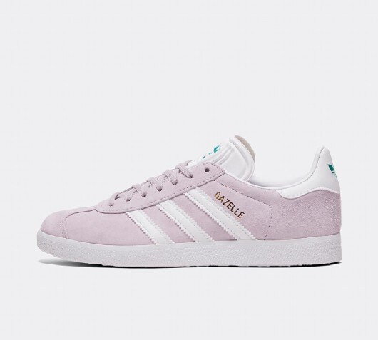 womens adidas white gazelle leather trainers