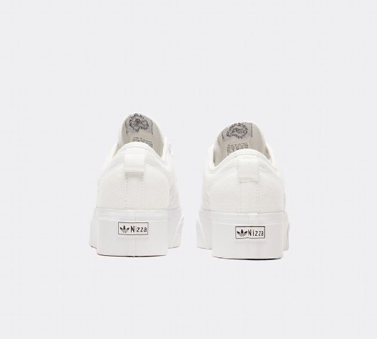 all white adidas nizza