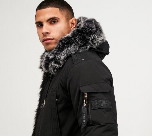 Glorious gangsta parklea hooded parka jacket Clearance