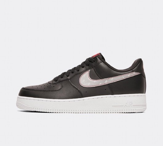 nike air force 1 reflective black