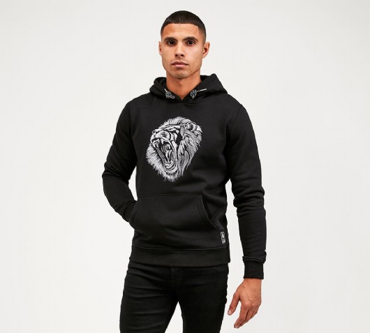 Image of Lion Roar Graphic Overhead Hoodie