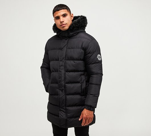 Longline Puffer Jacket