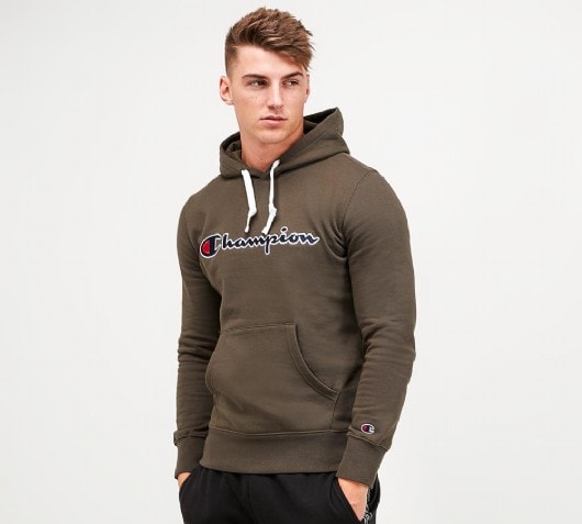 champion sweater khaki