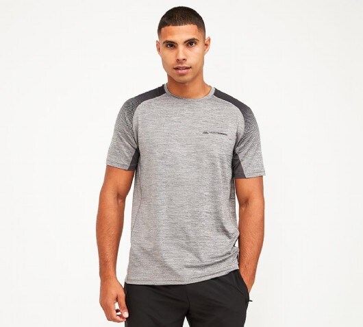 Image of Antero Gradient Sleeve Poly T-Shirt