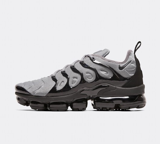 mens vapormax plus grey