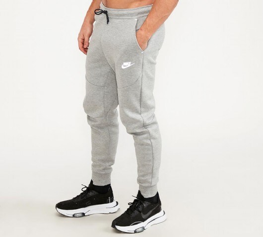 nike tech fleece pants grey medium