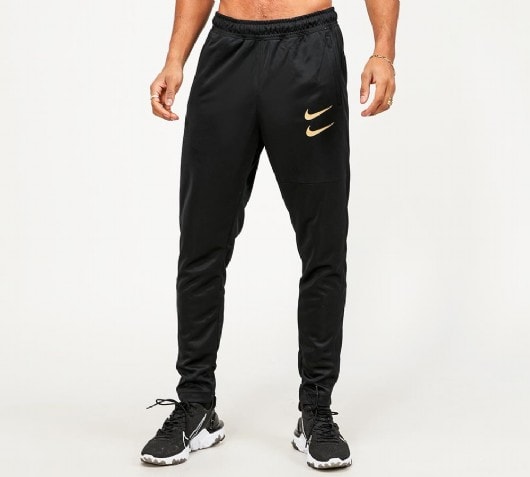 black and gold nike pants