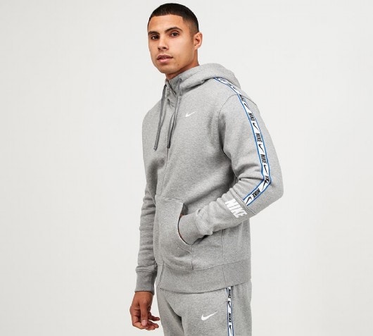 nike repeat grey tracksuit