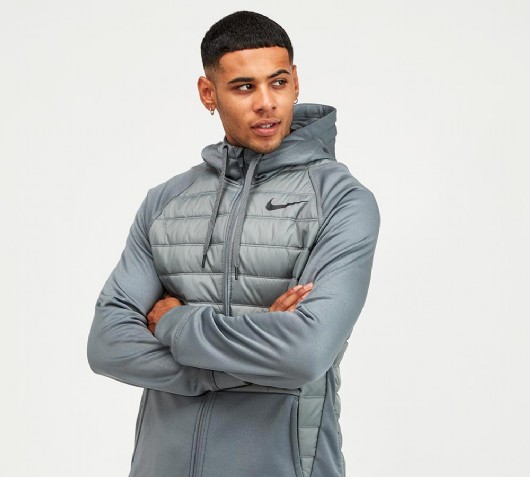 nike therma grey