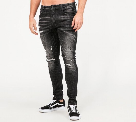 footasylum ripped jeans