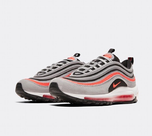 nike junior air max 97 trainer black / black / anthracite / white