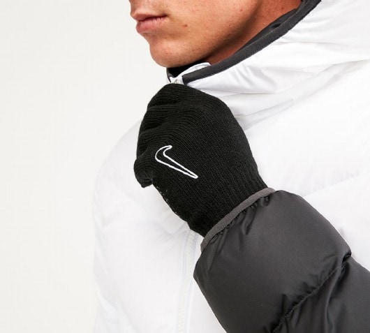 Planta de semillero lunes Traer Nike Knitted Tech and Grip Glove | Black / White | Footasylum