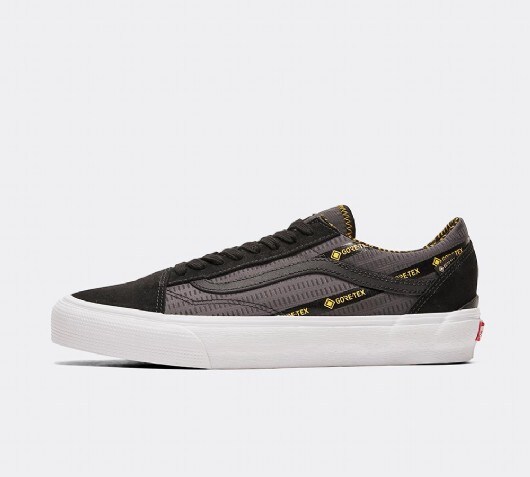 gore tex black trainers