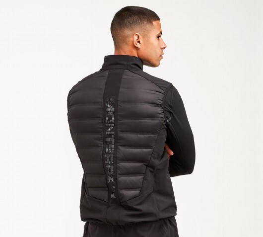 mens body warmer footasylum