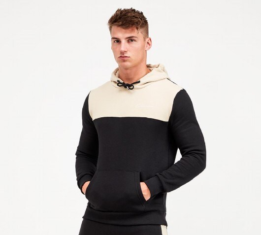Image of Contrast Mini Script Hoodie