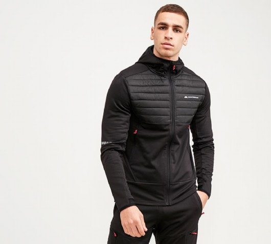 Image of Dinario Hybrid Down Puffer Hoodie