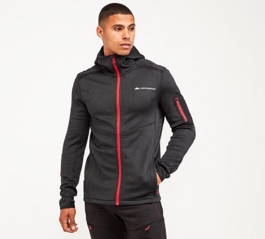 Image of Maligne Grid Full Zip Hoodie