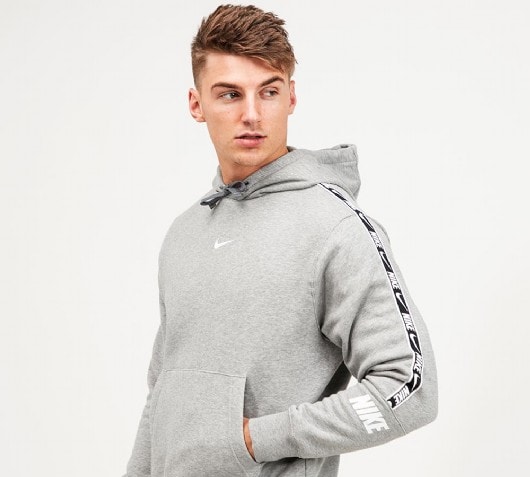 grey nike overhead hoodie